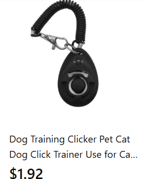 TuTuSol Pet Training Clicker – Click Trainer for Cats & Dogs
