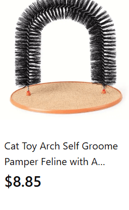 TuTuSol Cat Toy Arch – Self-Grooming & Pampering Feline Scratcher - TuTuSol Pet Supplies n' More!