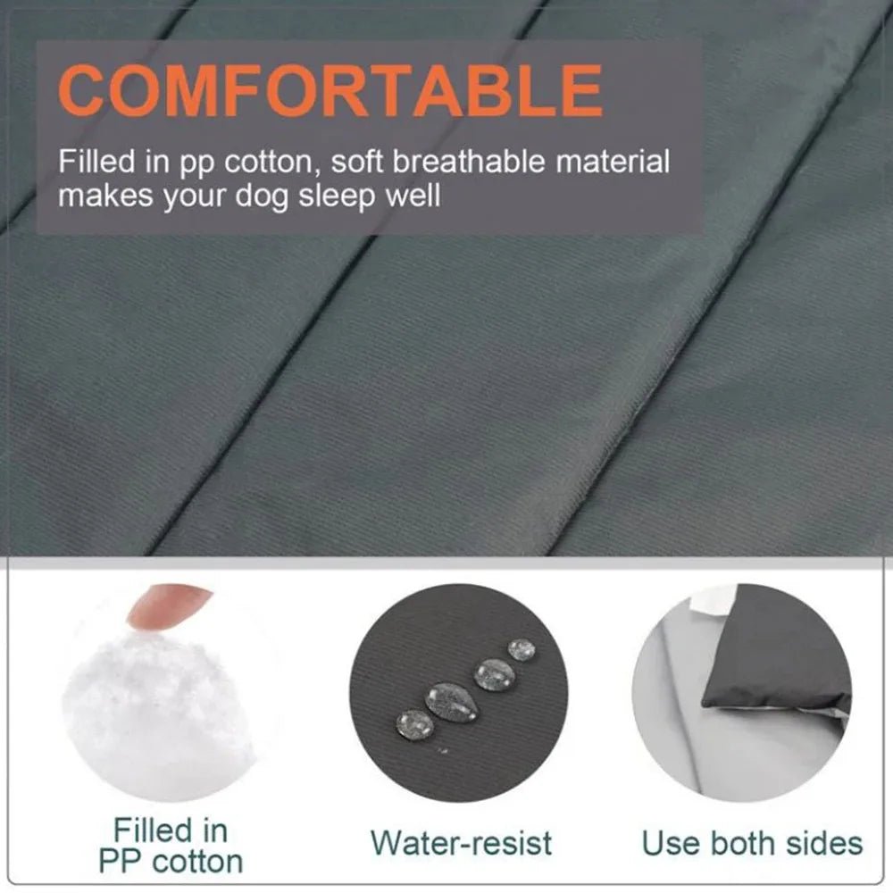 TuTuSol Indoor Dog Kennel Bedding – Soft, Washable Mat for Dog Crates & Kennels - TuTuSol Pet Supplies n' More!