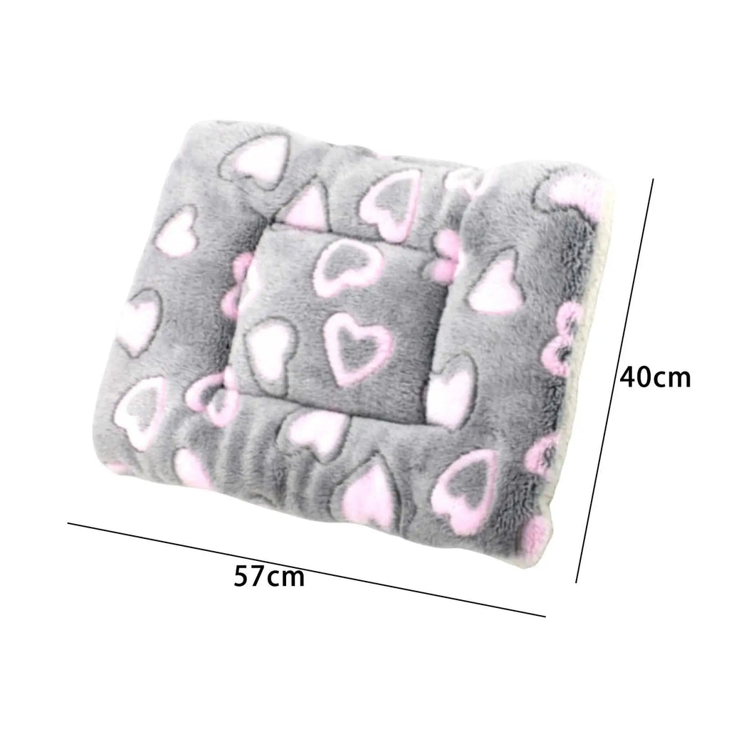 TuTuSol Warm Dog Bed Mat – Soft Plush Kennel Cushion Pad for Small Dogs, Cats & Kittens - TuTuSol Pet Supplies n' More!