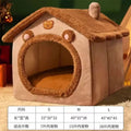 Enclosed Cat Kennel – Washable, Dirt - Resistant Cat House Villa - TuTuSol Pet Supplies n' More!