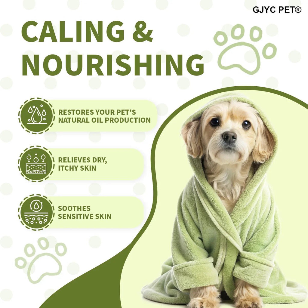 TuTuSol Hypoallergenic Dog & Cat Shampoo – Oatmeal, Tear - Free & Deodorizing Formula - TuTuSol Pet Supplies n' More!