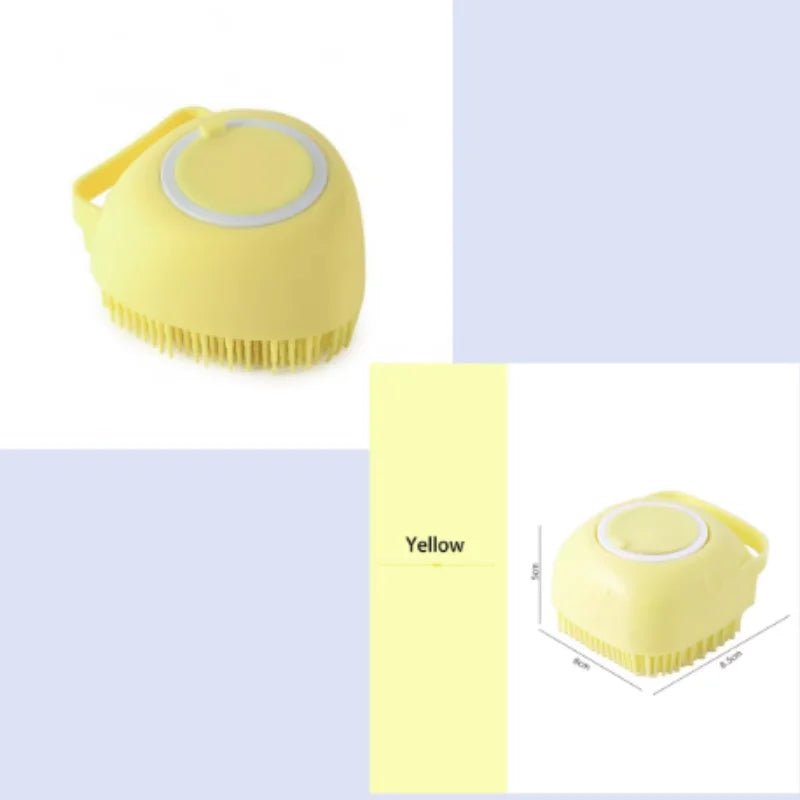 TuTuSol Silicone Dog Bath Massage Glove with Shampoo Dispenser – Gentle Grooming Brush for Dogs & Cats - TuTuSol Pet Supplies n' More!